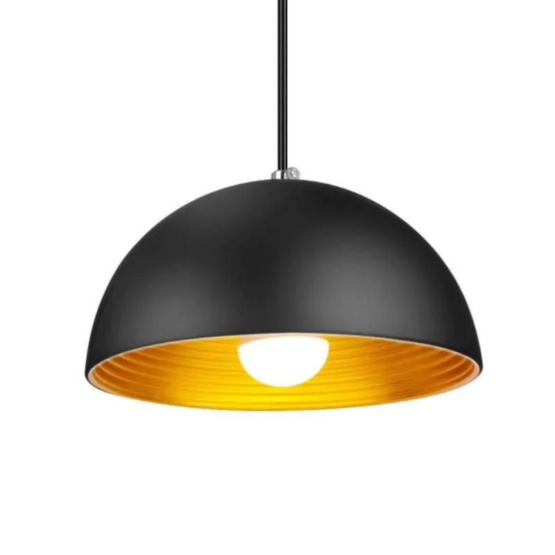 

Bodern Loft Vintage Industrial LED Black Pendant Lamp Hanging Light Luminaire for Dining Room Kitchen Cafe Bar Home Lighting