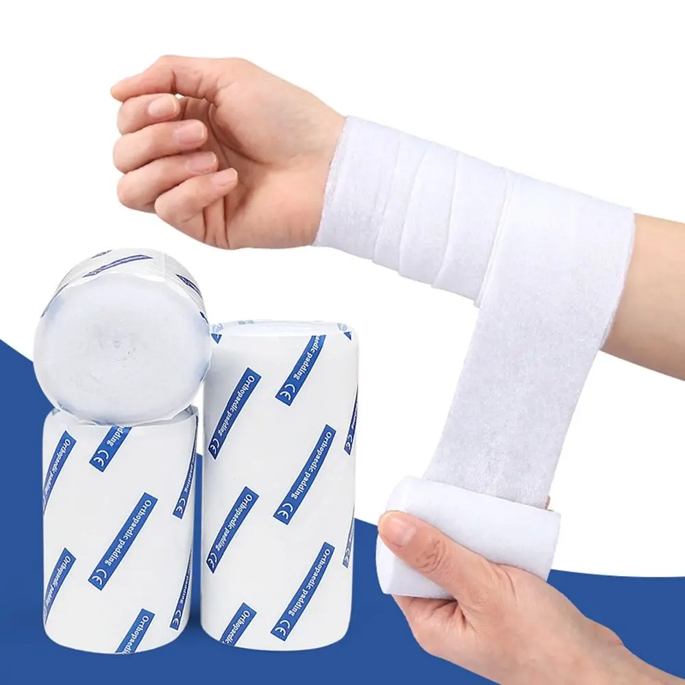 Replacement Breathable Cast Padding Wrap Absorbent Cotton Gauze Roll Soft Orthopedics Padding