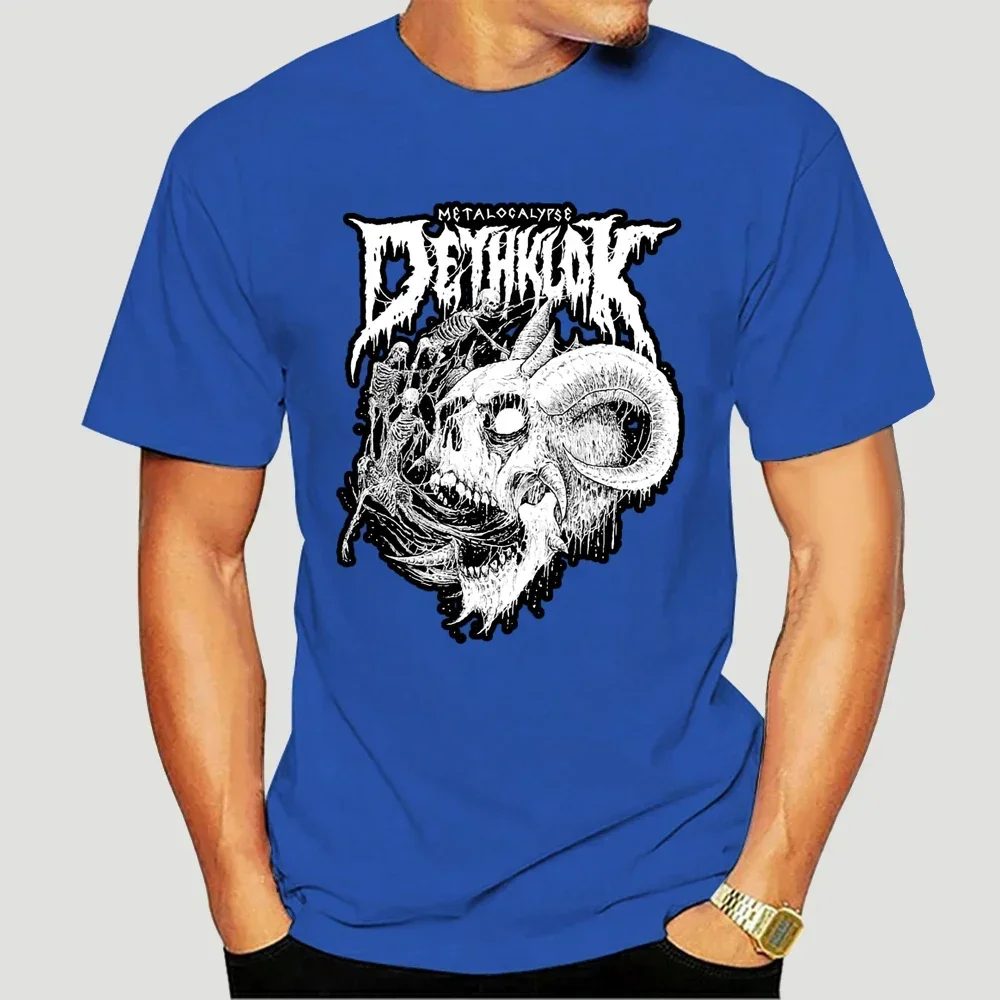 Low Price Round Neck Men Tees Men'S Slim Fit T Shirt Size S M L Xl 2Xl 3Xl Dethklok Virtual Band Featured 6661X