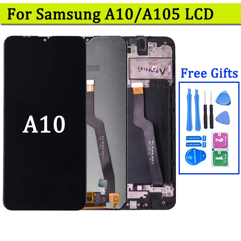 For Samsung A10  A105 lcd display Touch Screen Digitizer Assembly For Samsung A105/DS A105F A105FD A105A lcd