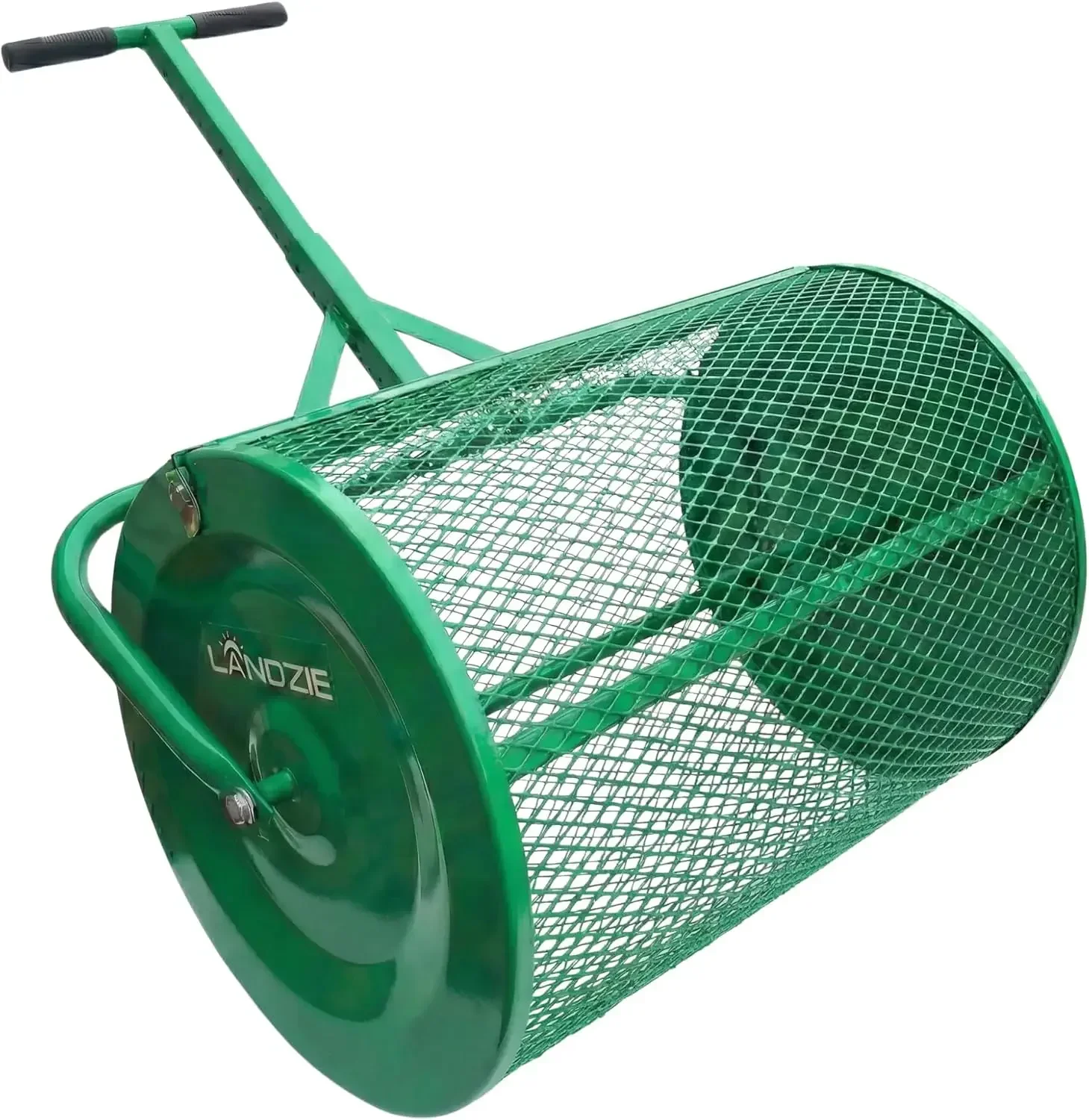 

Lawn And Garden Spreader Roller For Compost Peat Moss Top Soil Sand Manure Mulch Top Dressing