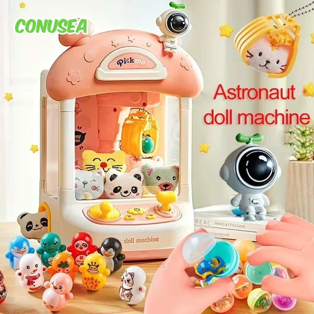 

Doll To Catch Mini Electric Doll Claw Machine Automatic Vending Machines with Dolls Children's Fidget Toys Games for Girls Kids