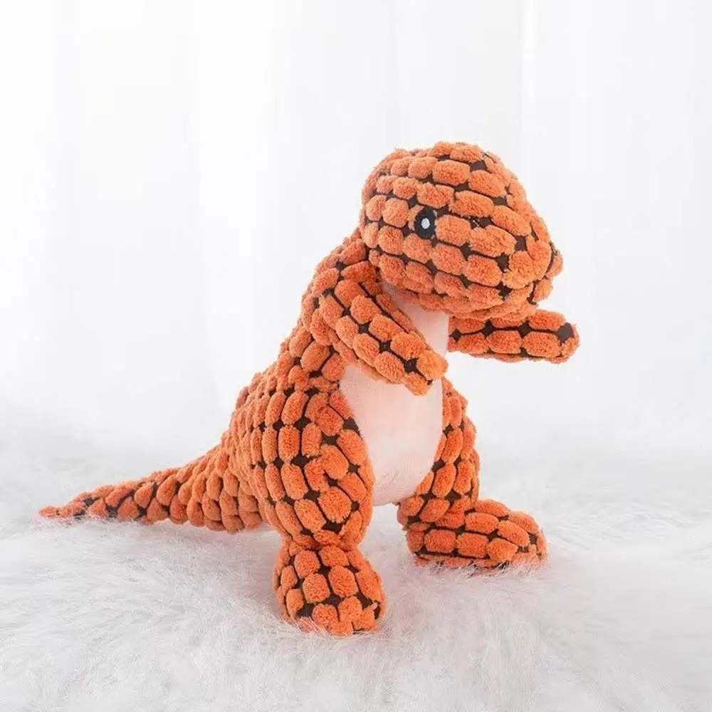 Toy Cute Soft Plush Pet Sound Toy Pet Supplies Stuffed Animal Dog Chew Toys Chew Squeak Toy Dinosaur Plush Doll Pet Plush Toy