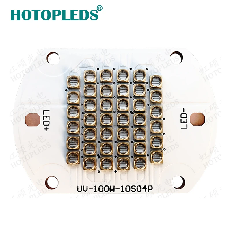 365 nm UV-Härtungsmodul 3D-Druck-Härtungslampe 395 nm Kundenspezifische UV-LED-Module 385 nm Flutlicht Violette Lichtquelle UV 405 nm