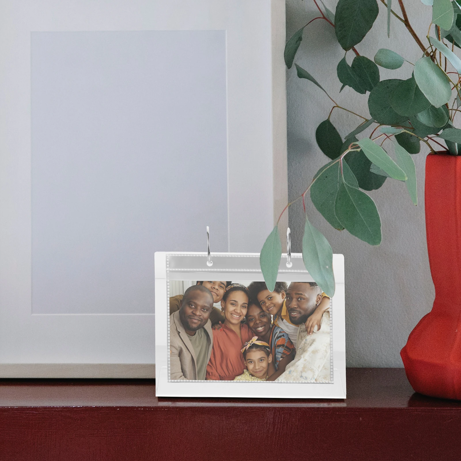 

1pc Acrylic Photo Album Desktop Picture Frame Table Photo Display Stand For Wedding Grad Baby Travel Photos Home Decor 123