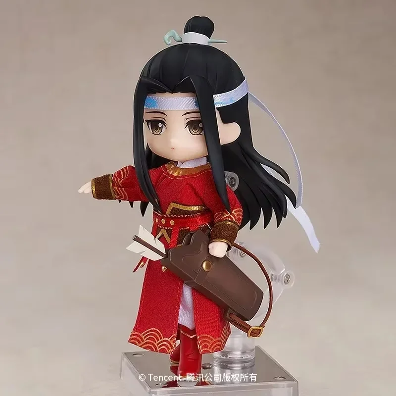 Modao Patriarch Q Version Doll Decoration Night Hunting Ver Pvc Wei Wu Xian Lan Wang Ji Anime Character Model Doll Toy Gift