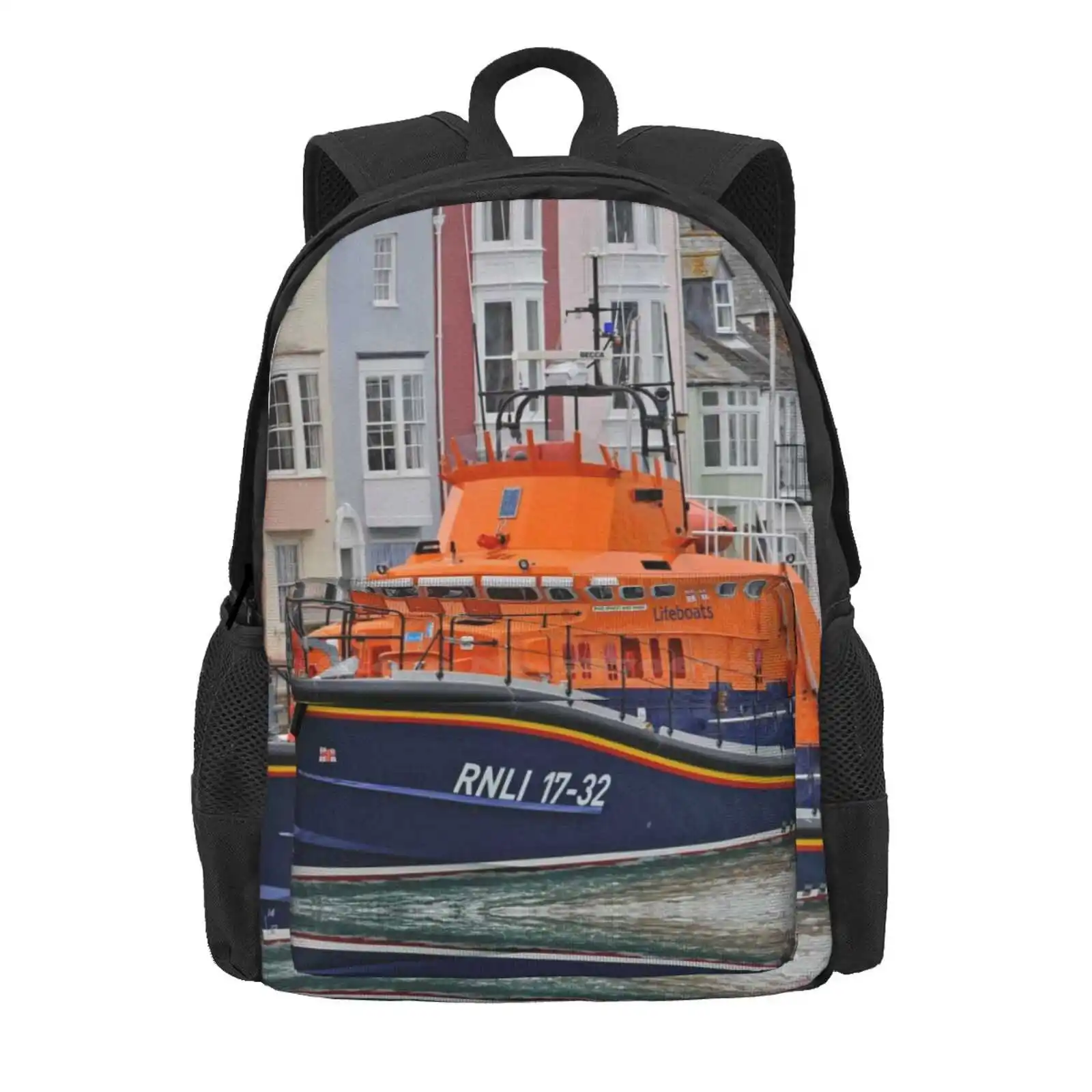 Rnli Boat Hot Sale Schoolbag Backpack Fashion Bags Lifesafety Sea Water Ship Afloat Vessel Weymouth Rnli Boat