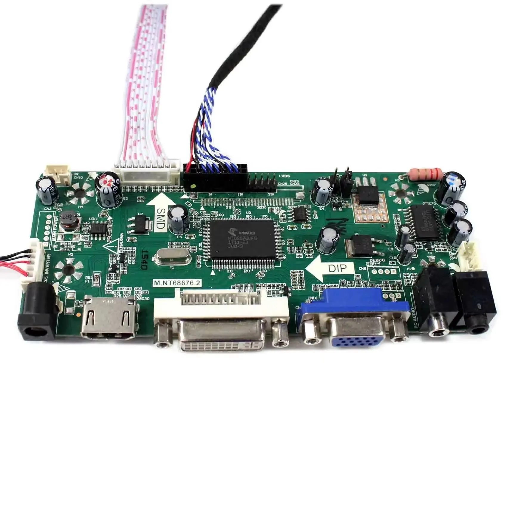 سطوع عالية 12.1 بوصة AA121TD02 1280*800 شاشة Lcd للمعدات الصناعية HDMI DVI VGA لوحة للقيادة AA121TD02