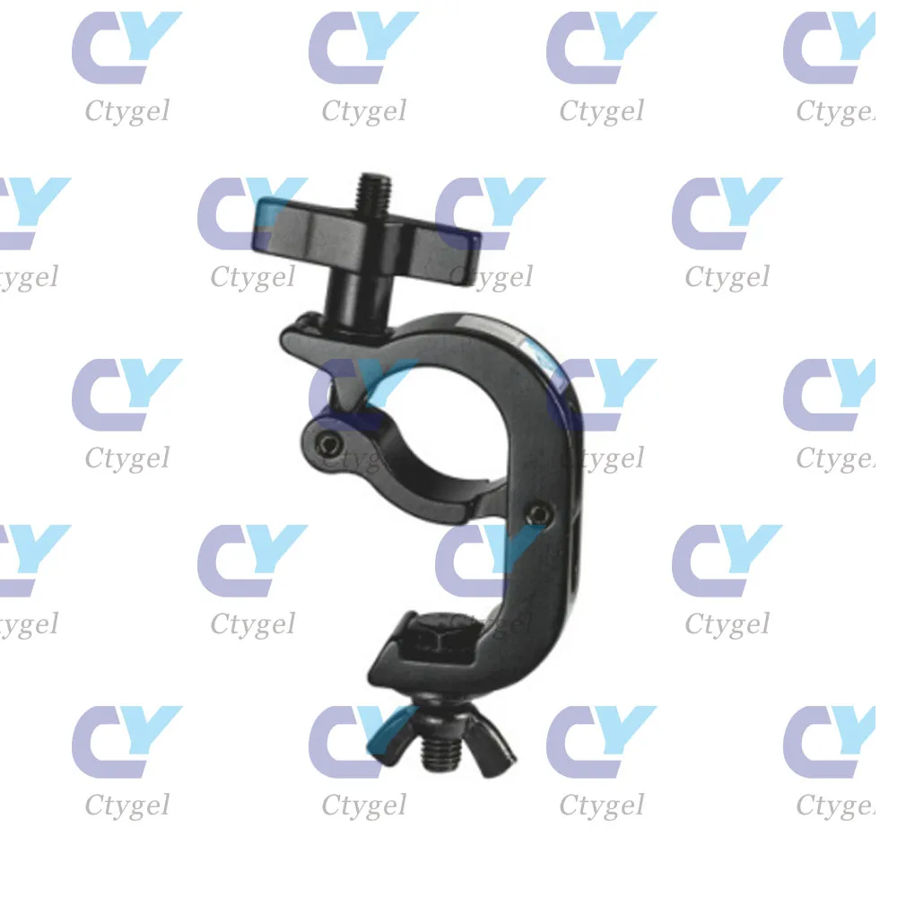 1piece JR Trigger Clamp for Archery Aluminum Alloy Bow Release Clamp Trigger Coupler Stage Light Hook Fastner for Light Mounting