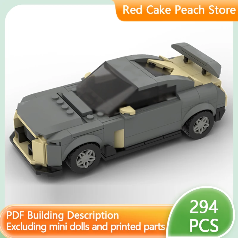 

Speed Racing Car Model MOC Building Bricks GT-R50 Sports Car Modular Technology Children Holiday Gifts Assemble Toys Suit
