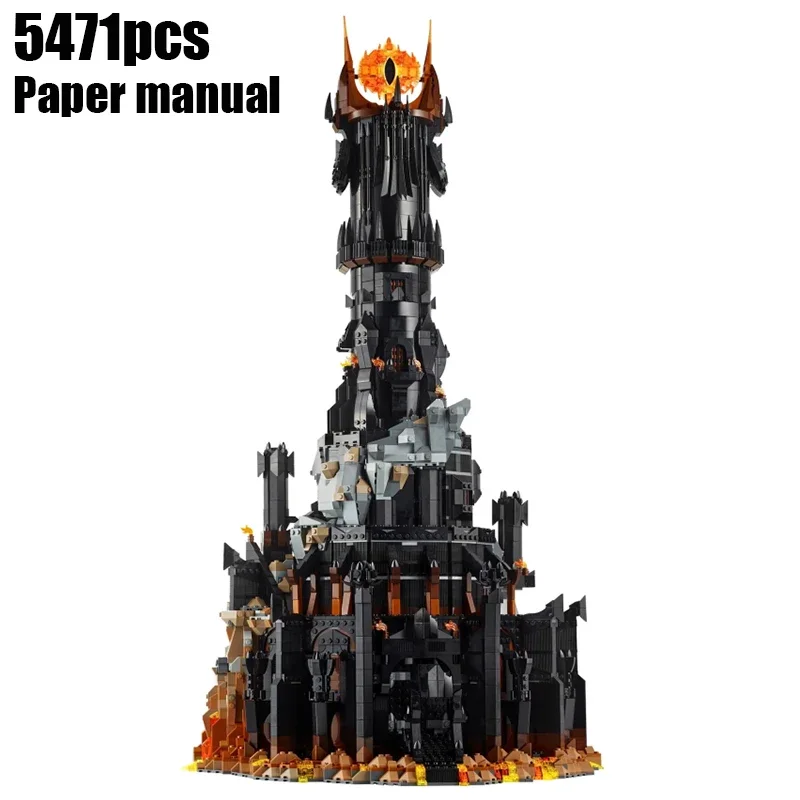 5471 Teile Raumdekoration Turm-Architektur Baustein-Set Konstruktions-Bausteine für Erwachsene Geburtstags- und Weihnachtsgeschenke