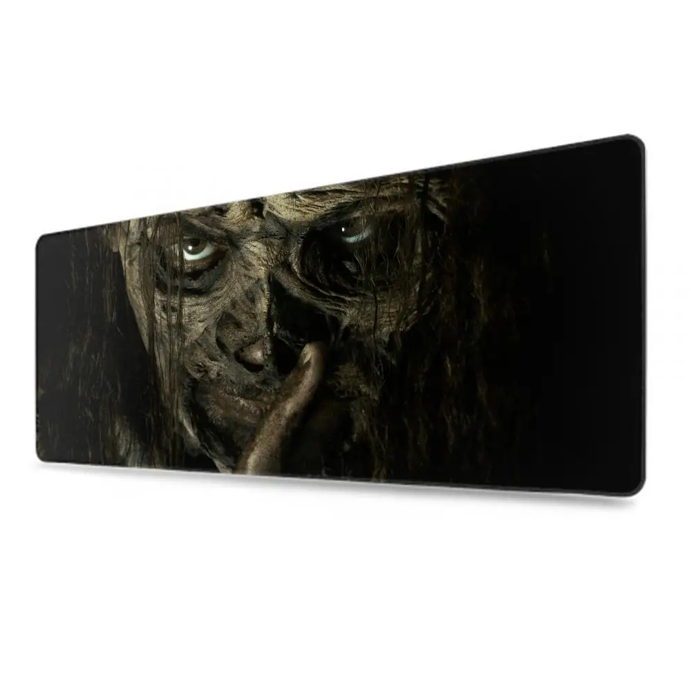 Большой коврик для мыши ужасов «Ходячие мертвецы», настольный коврик для мыши, милый HD настольный коврик, расширенные коврики для игровой клавиатуры, большой коврик для геймерской мыши XXL 90x40