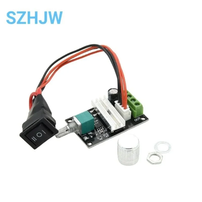 6V 12V 24V 28V 3A 80W DC Motor Speed Controller PWM Speed Adjustable Reversible Switch 1203BB DC Motor Driver Reversing