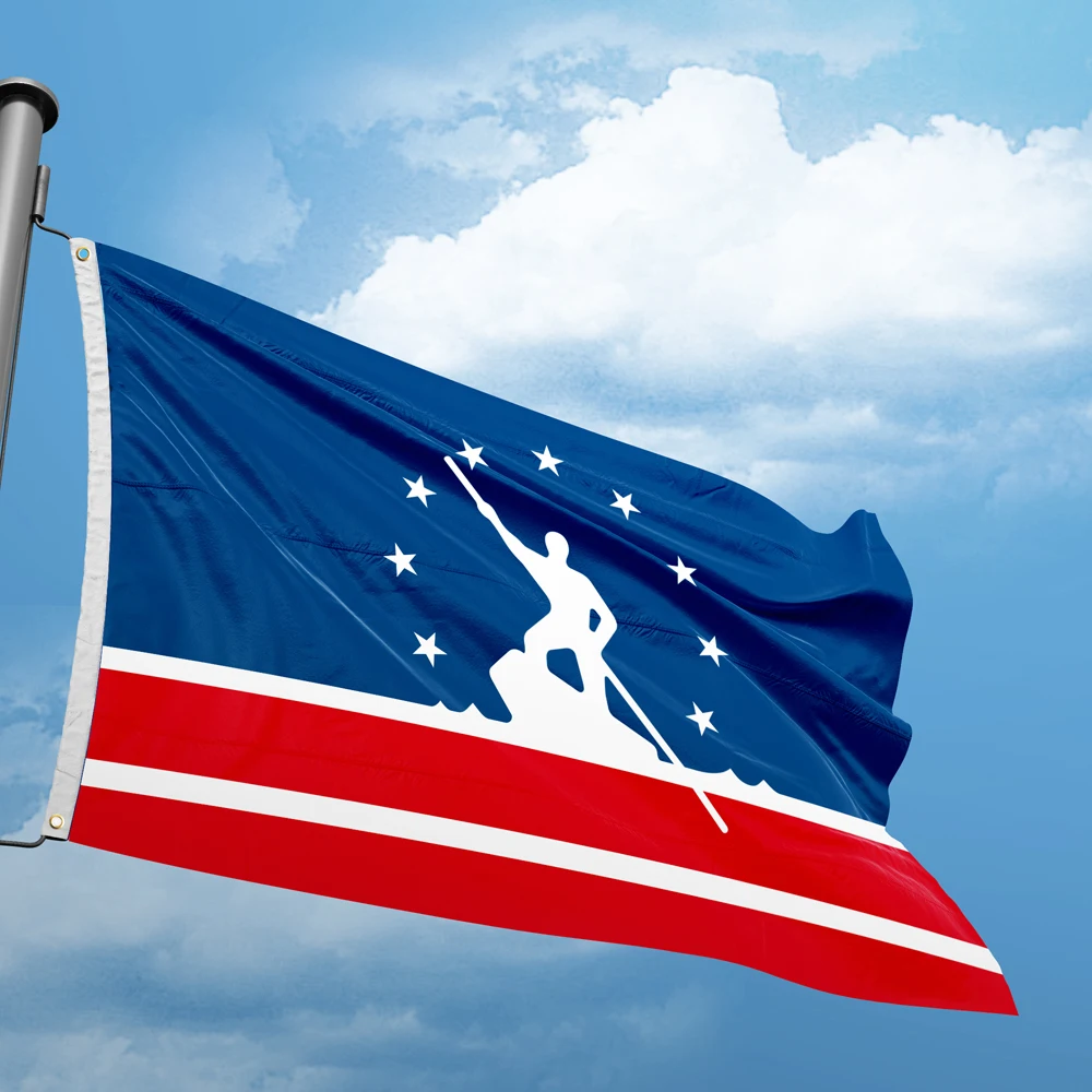Virginia Richmond Flag 3*5FT  90*150CM USA States City Flags  America Custom Logo Indoor Outdoor Decoration  Banners Polyester