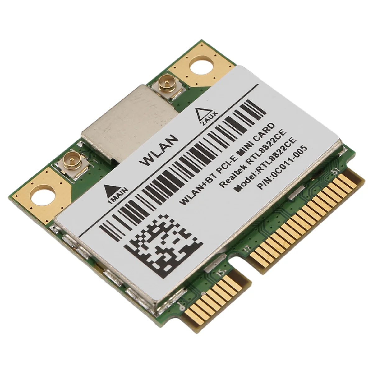 الجودة! RTL8822CE 1200Mbps 2.4G/5Ghz 802.11AC WiFi Card Network Mini PCIe Bluetooth 5.0 يدعم الكمبيوتر المحمول/الكمبيوتر الشخصي Windows 10/11