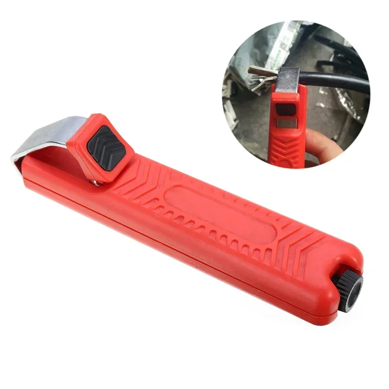 1PC Cable Wire Stripper Portable Mini Stripping Cutters Electrician Knife Adjustable Cable Stripping Knife Stripping Tools