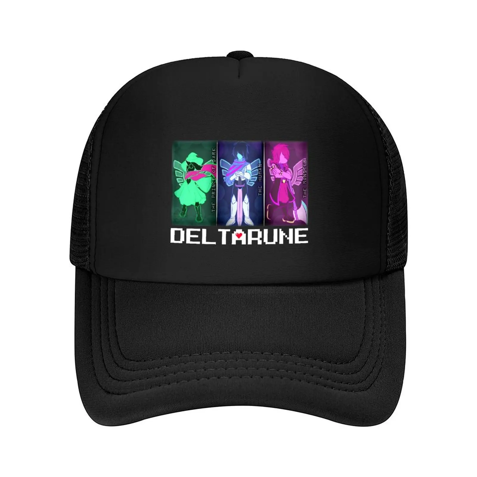 

lancer deltarune green Baseball Cap Rave Vintage Trucker Hat New In Hat For Man Women's
