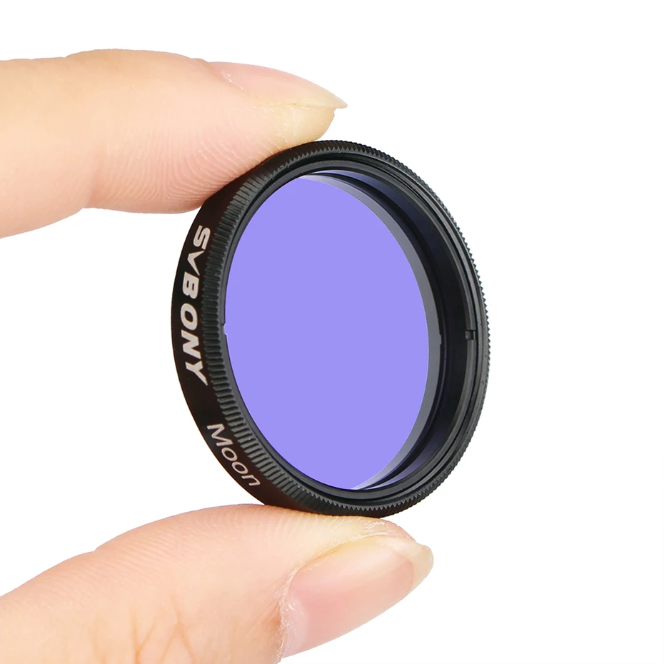 SVBONY Teleskop-Mondfilter für Standard 1,25/2 Zoll Filtergewinde mit Metallrahmen aus optischem Glas für Mond und Planeten – Detail 6