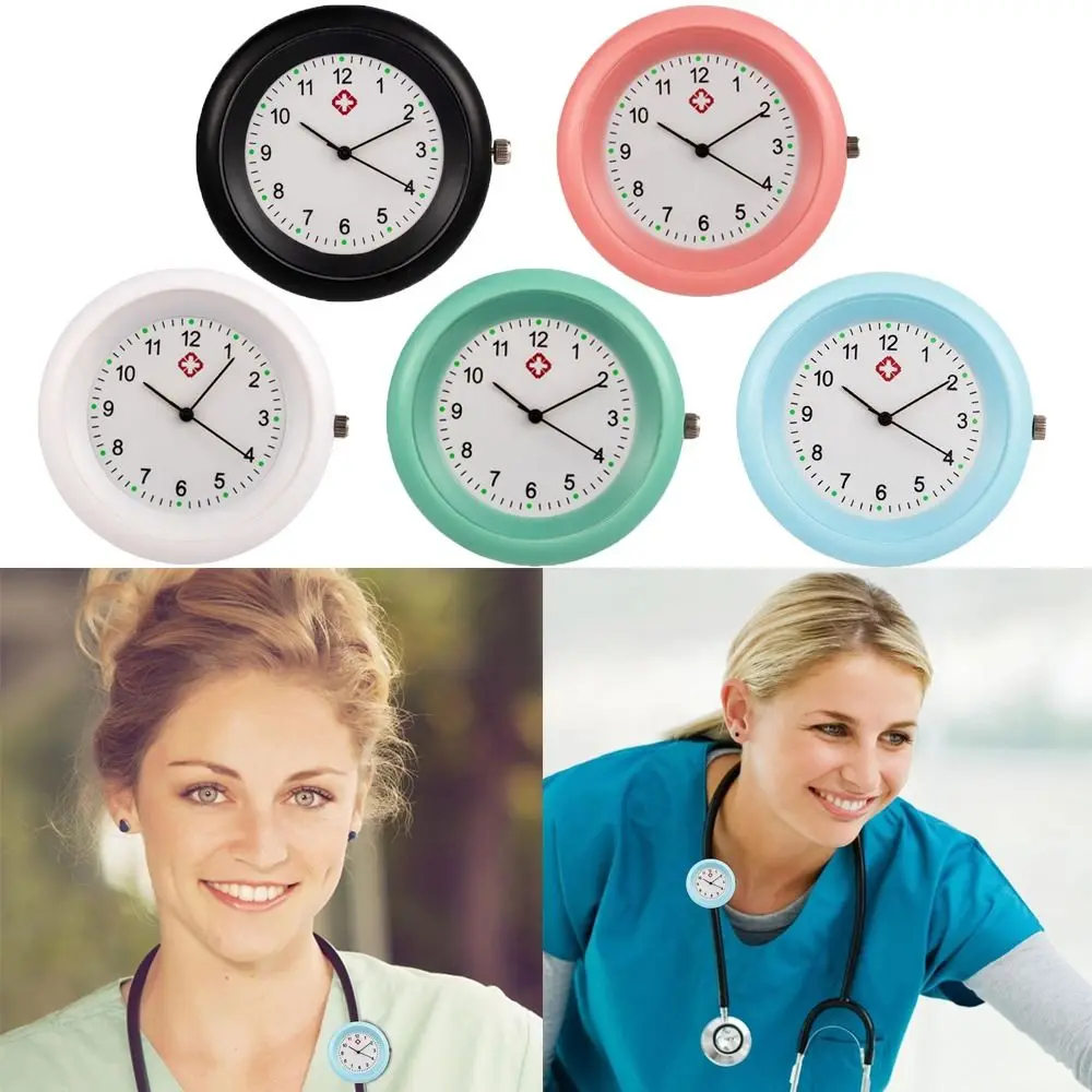 Portable Waterproof Stethoscope Watch Clear Easy to Read Stethoscope Accessories Accurate Durable Pocket Watch Doctor