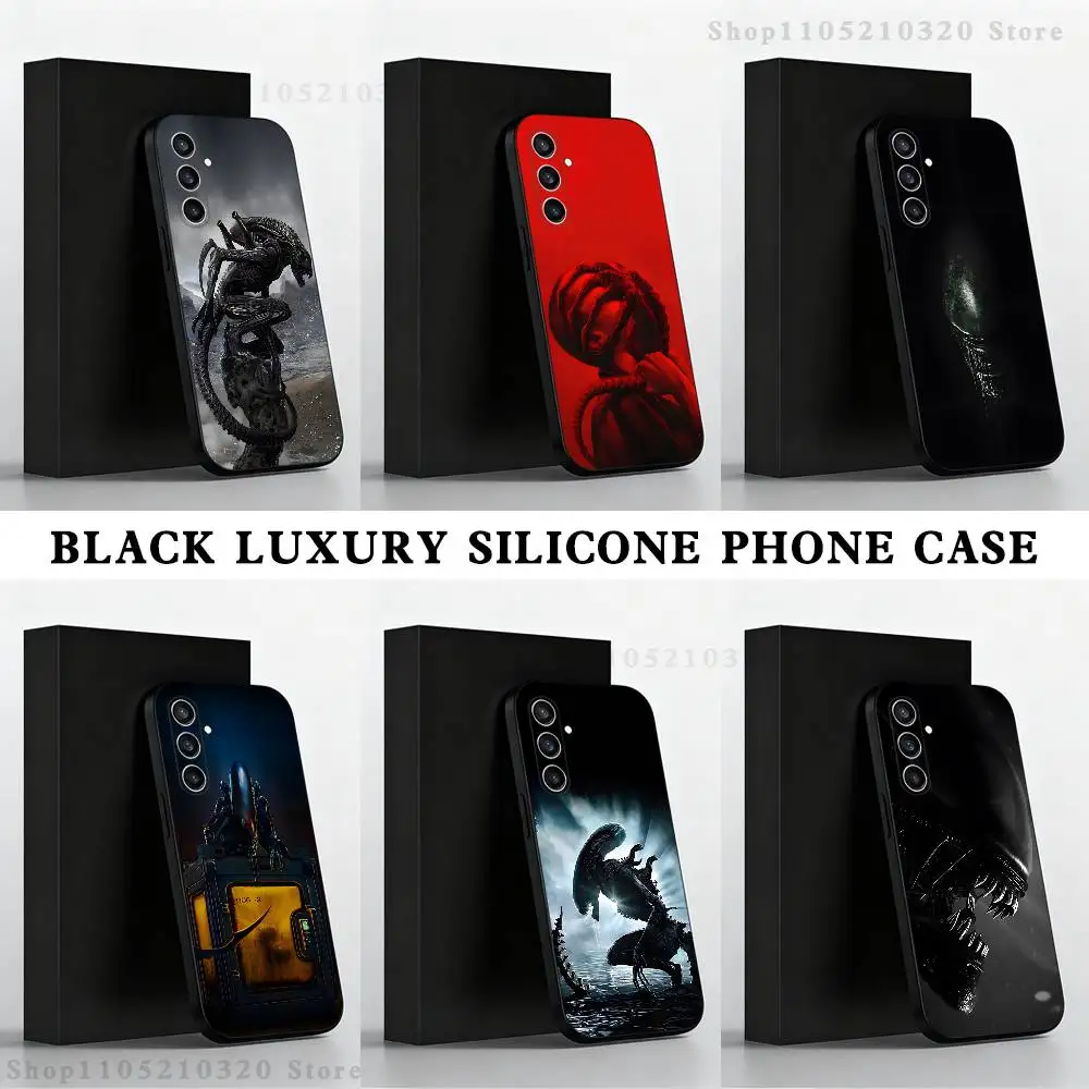 

A-Alien R-Romulus Phone Case For Samsung S25,S24,S21,S22,S23,S30,Ultra,S20,Plus,Fe,Lite,Note,10 Black Soft Shell