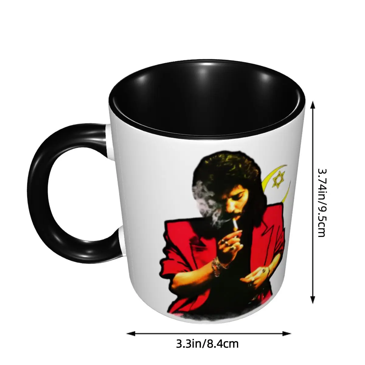 Flamenco Singer Camaron De La Isla Mug Customized Coffee Ceramic Mug Creative Gift