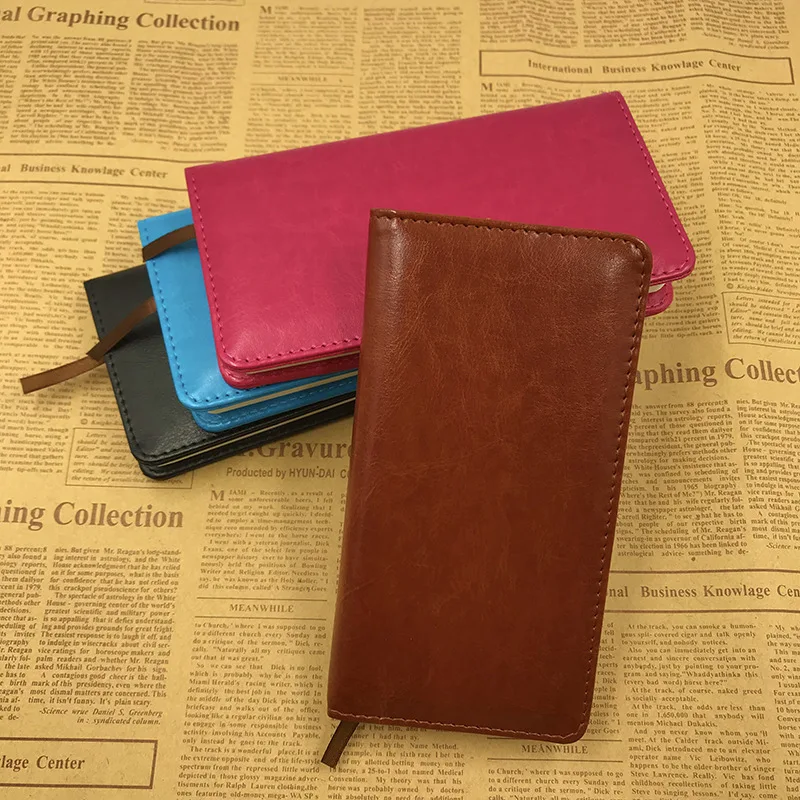 A6 Notebooks And Journals Vintage Leather Notebook Travel Diary Note Book Sketchbook Stationery Gifts School Office Supplies