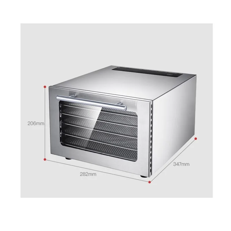 ‌220V Household Food Dehydrator Dried Fruit Machine, 5-Layer Capacity Stainless Steel Dryer For DIY Dried Fruit Pet Treats