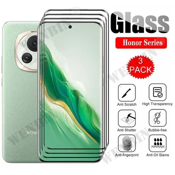 3 szt. Szkło hartowane dla Honor Magic 4 5 6 Pro Lite 100 90 70 Pro X9b X8b X9 x 8x7x6x5 zakrzywiona pełna osłona ekranu