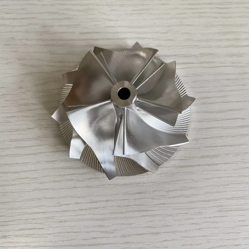 

GT3582 451644-0005 61.33/82.00mm 5+5 Blades Turbo Aluminum 2618/milling/billet Compressor Wheel for Racing