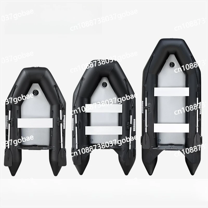 

Inflatable Rubber Boat Folding Fishing Boat Luya Pontoon Flat-bottomed Assault Boat