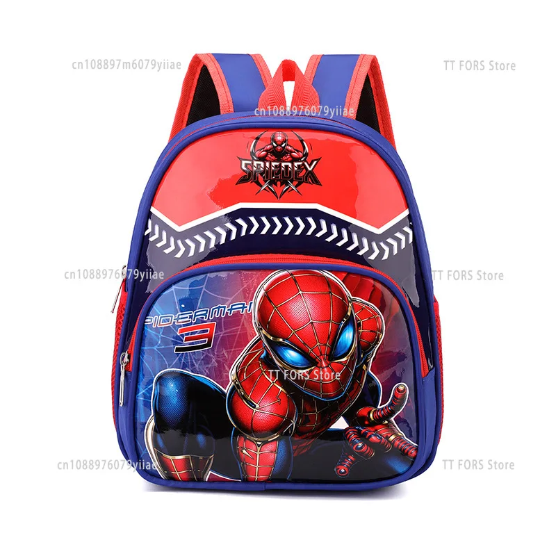 

New Children's Backpack Cartoon Spider-Man Pattern Large Capacity Lightweight Hard Shell Student Schoolbag Birthday Gift