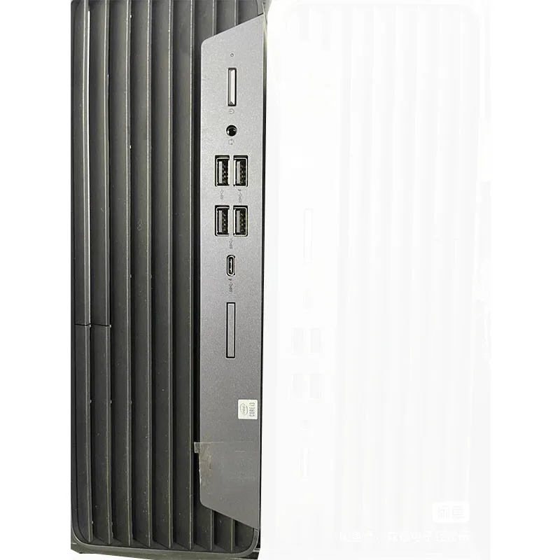 Pannello di copertura anteriore sostitutivo usato + manicotto di copertura superiore del sistema Chasis per HP Prodesk 600 G6 Colore nero