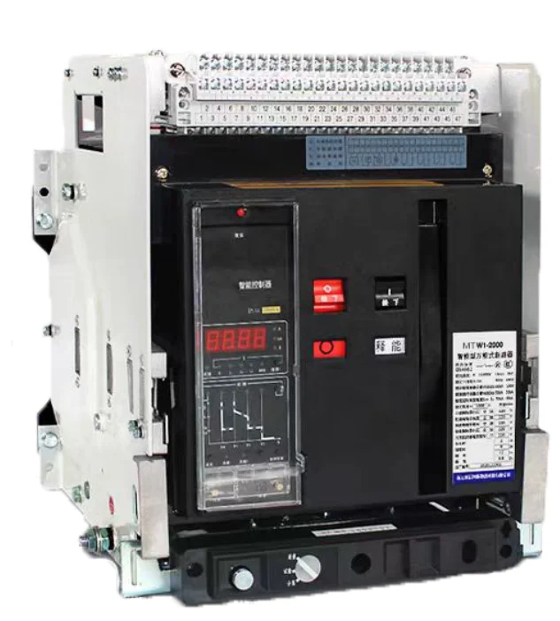 MINGTUO High Cost Effective MINGTUO W1-2000 ACB Air Circuit AC400V IP30 Protection Drawer&Fixed Electrical Intelligent U