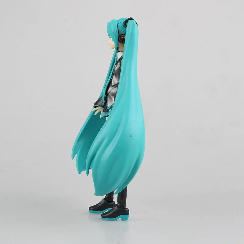 Animation Two Dimensional Virtual Singer Figma 014 Hatsune Figure Miku Miku Face Changing Joints Movable Model in Stock