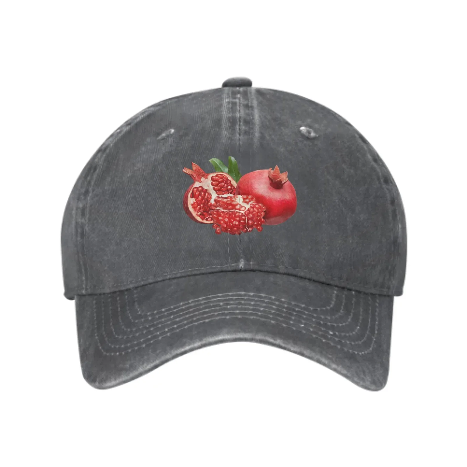 Pomegranate Baseball Caps for Men Women Adjustable Fashion Casual Trucker Hats for Fishing Outdoor Activities Dad Gifts