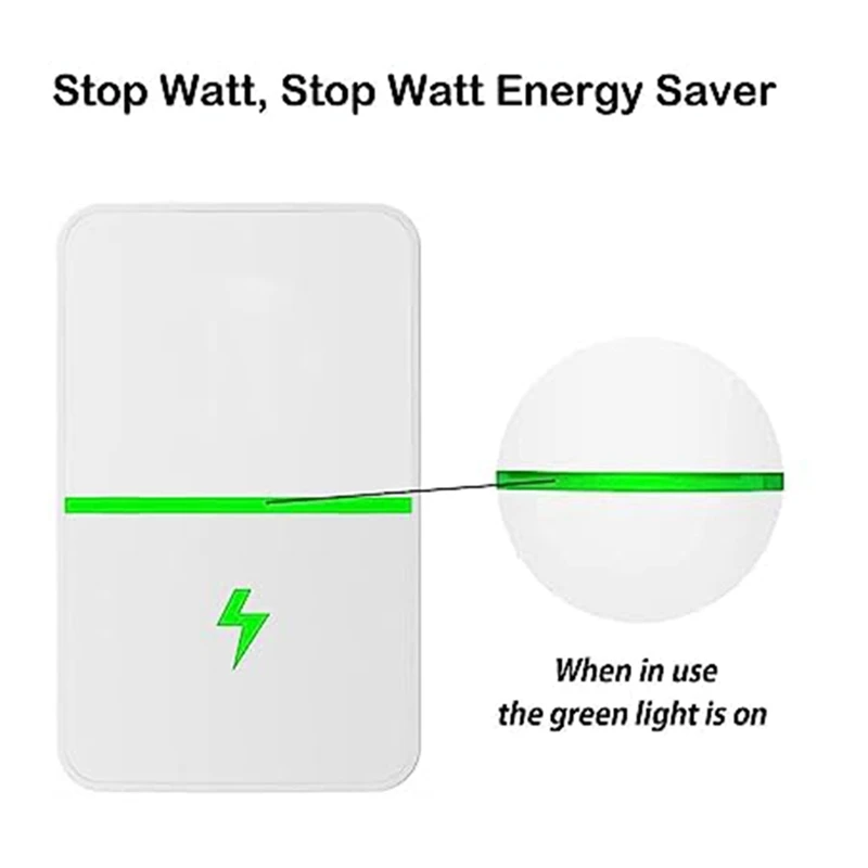 جهاز توفير الطاقة Stopwatt ، إيقاف موفر الطاقة واط ، قابس أمريكي ، 5 way