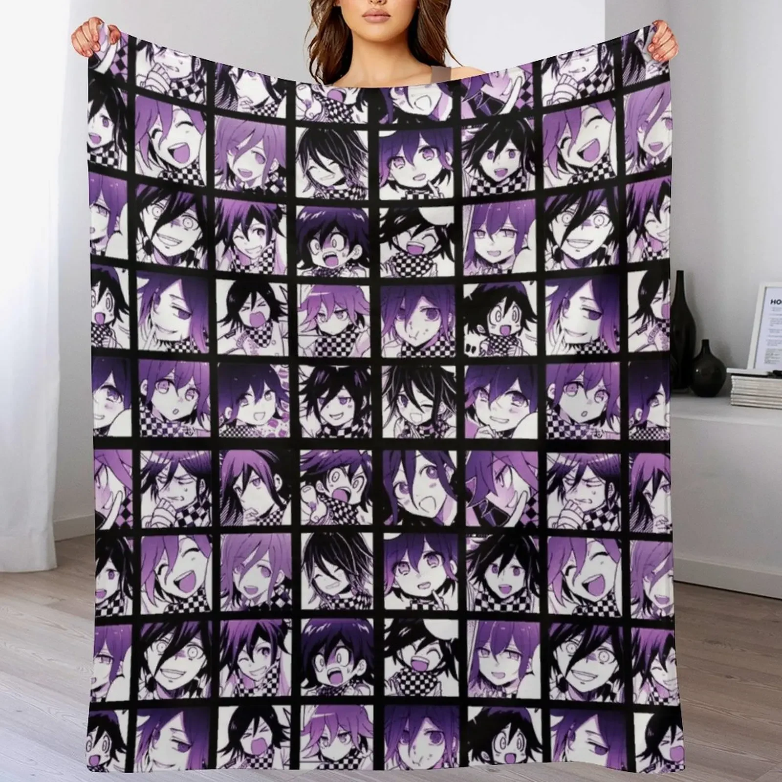 

Kokichi Manga Collection Ver. 2 (Colored) Throw Blanket Winter beds Nap Bed Sofa Throw Blankets