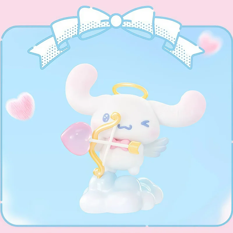 

Toptoy Cinnamoroll Full Of Love Series Blind Box Flocked Decorative Figure Desktop Ornament Valentine Gift For Collectors