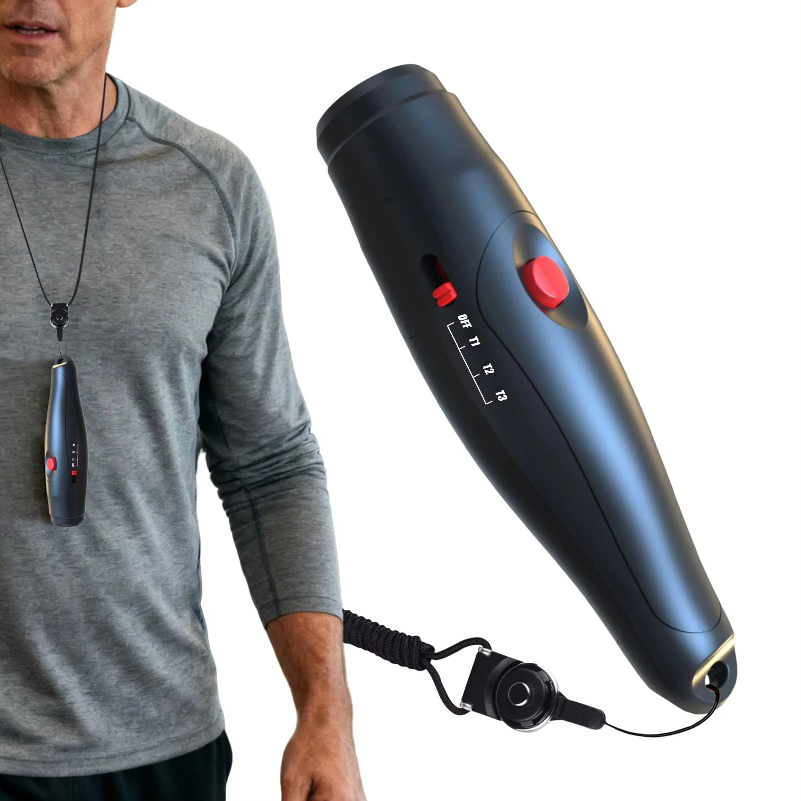 

Электронный свисток, рефери, оборудование для улицы, аварийный свисток для спортивных соревнований на открытом воздухе, кемпинга ﻿