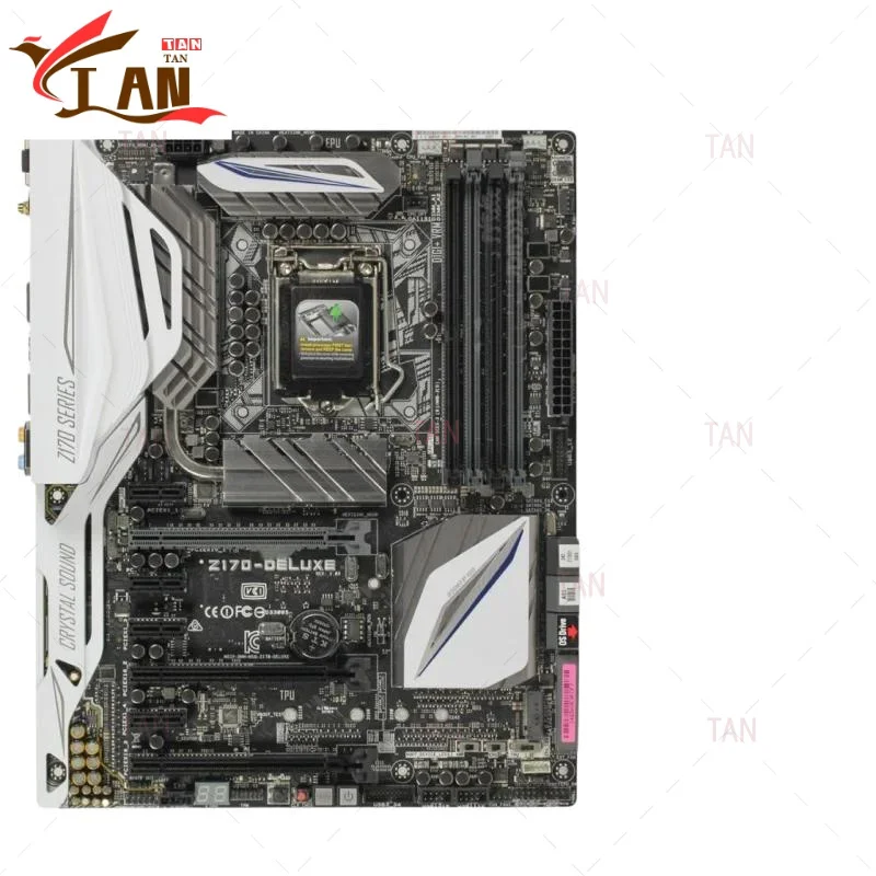 Placa base ASUS Z170-DELUXE 90% nueva, 64GB LGA 1151 DDR4 ATX, 100% probada, envío rápido TT