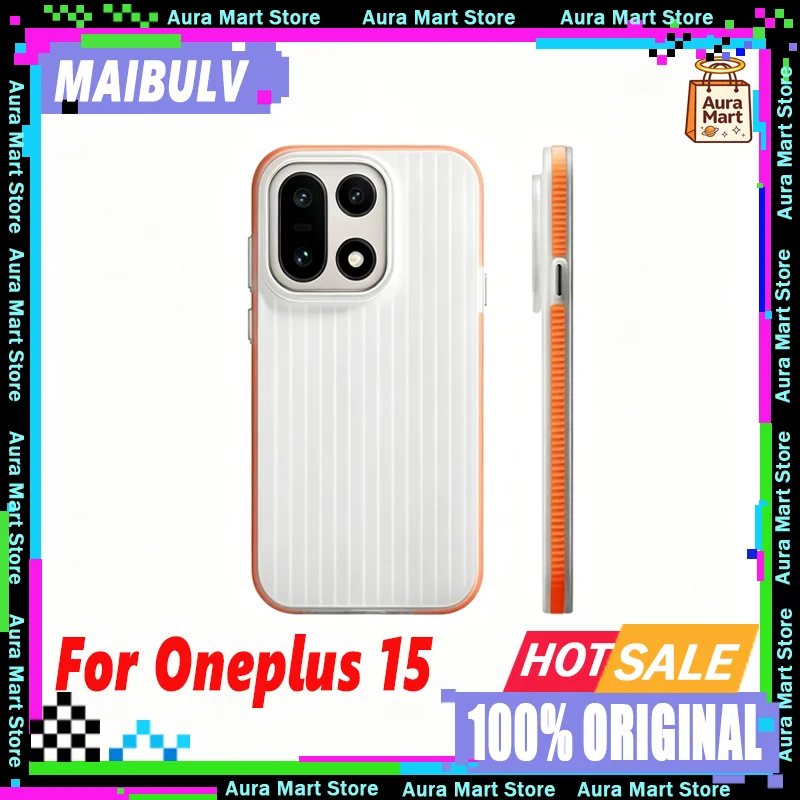 

MAIBULV For Oneplus 15 All Inclusive PC Hard Phone Case Anti Drop, Anti Fingerprint, Frosted Skin Protection Cases for ONEPLUS15