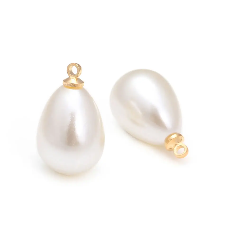 Plastic Imitation Round Ball, Drop Shape Beads, Charms, Pingentes, Achados, Acessórios, 6mm, 8mm, 10mm, 12mm, 14mm, 16mm, 20Pcs