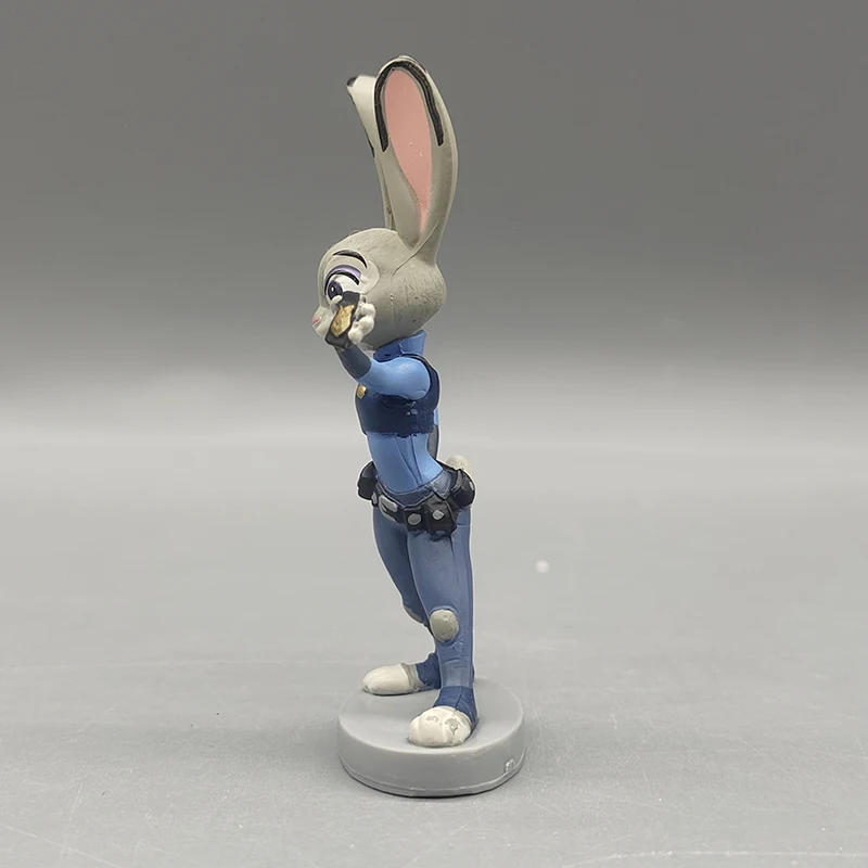 2025 nova disneyzootopia judy hopps anime brinquedo crianças ornamento de mesa presente oferta especial zootopia desktopmodelpresente de feriado de aniversário
