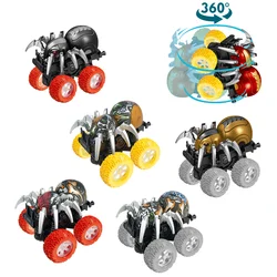 New Spider Toy Car Four-wheel Drive Two-way Inertial Off-road Vehicle Stunt Car, Can Rotate With 360° Stunt