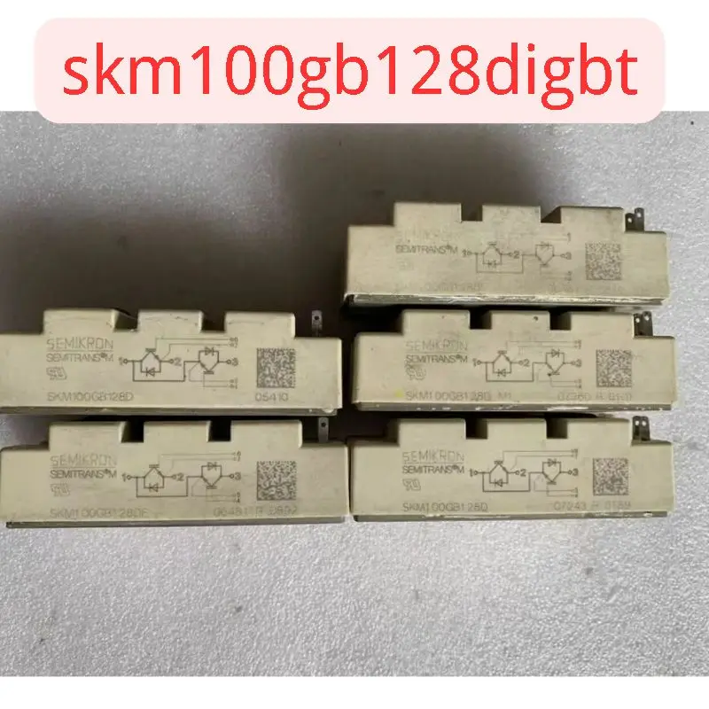 

Used SKM100GB128D igbt module in good working condition