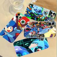 Classic Action Game R-Rockman Transparent TPU Phone Case For IPhone 17 11 12 13 14 15 16 Pro Max 16 Plus Cover