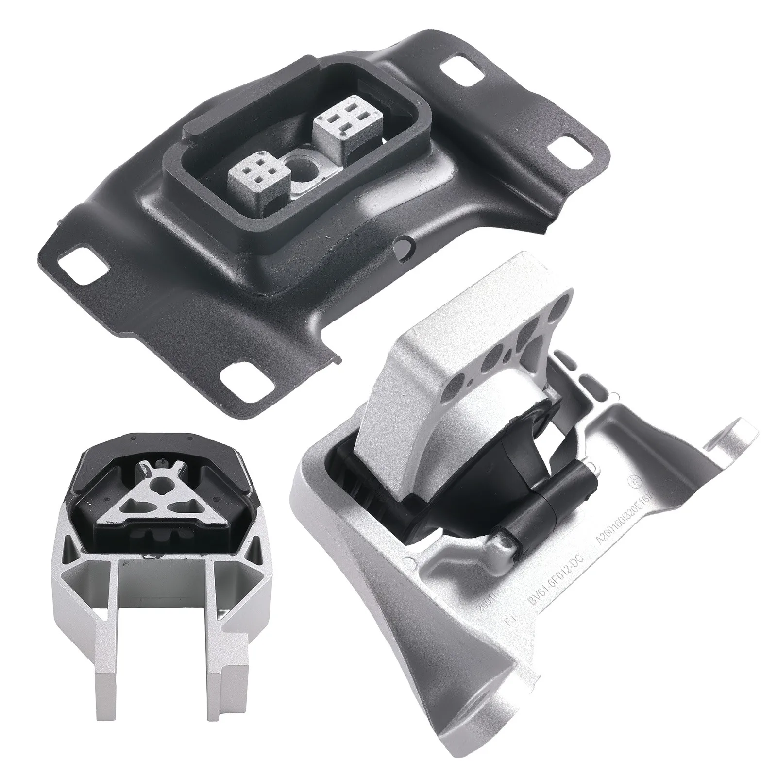 3x Engine Trans Mount Set For Ford Transit Connect 2.5L 2014-2022 A5612 3304