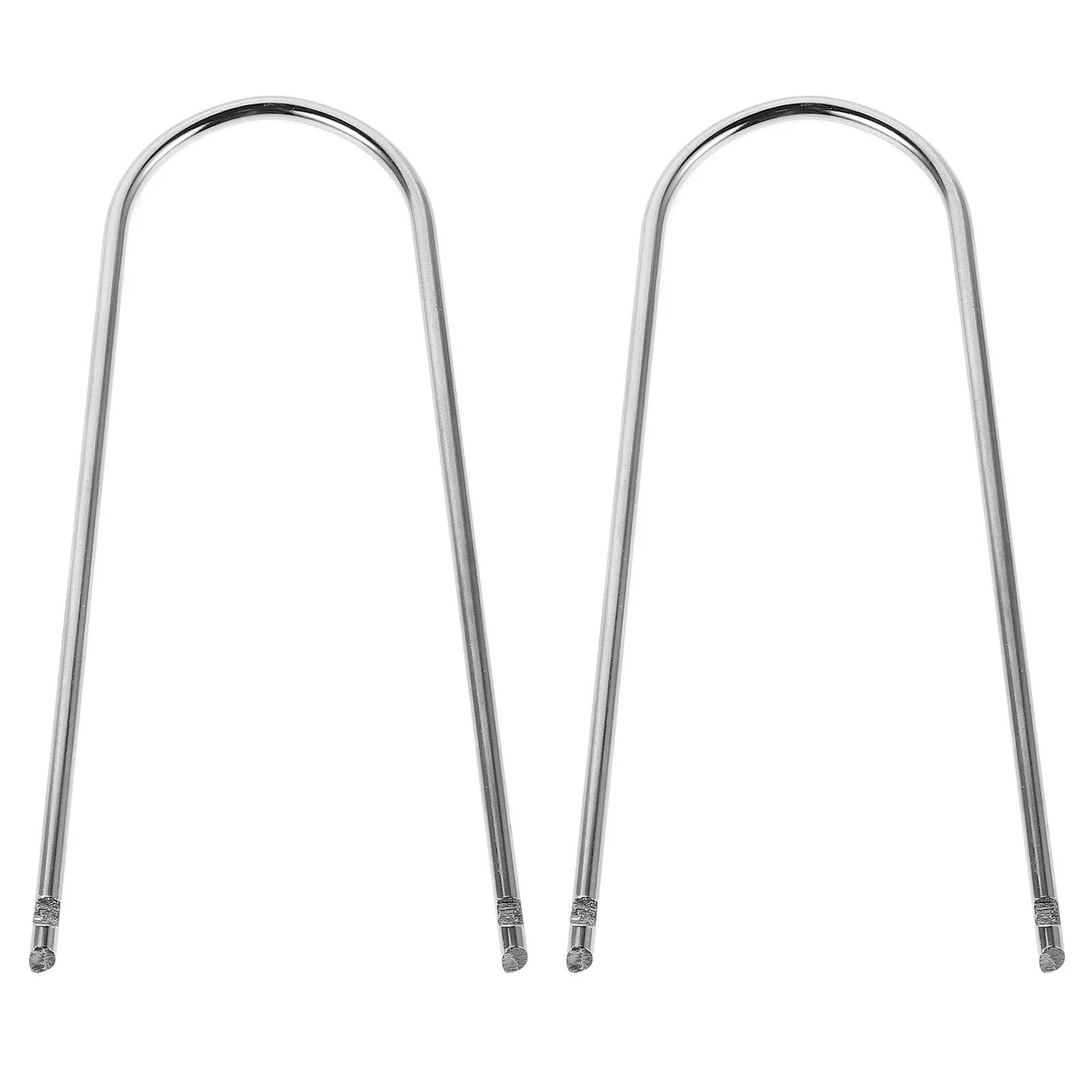 

2 pcs Stainless Steel U-Shaped Car Radio Removal Tool Kit For Quick Audio Disassembly Maintenance Auto Interior Disassembly Tool