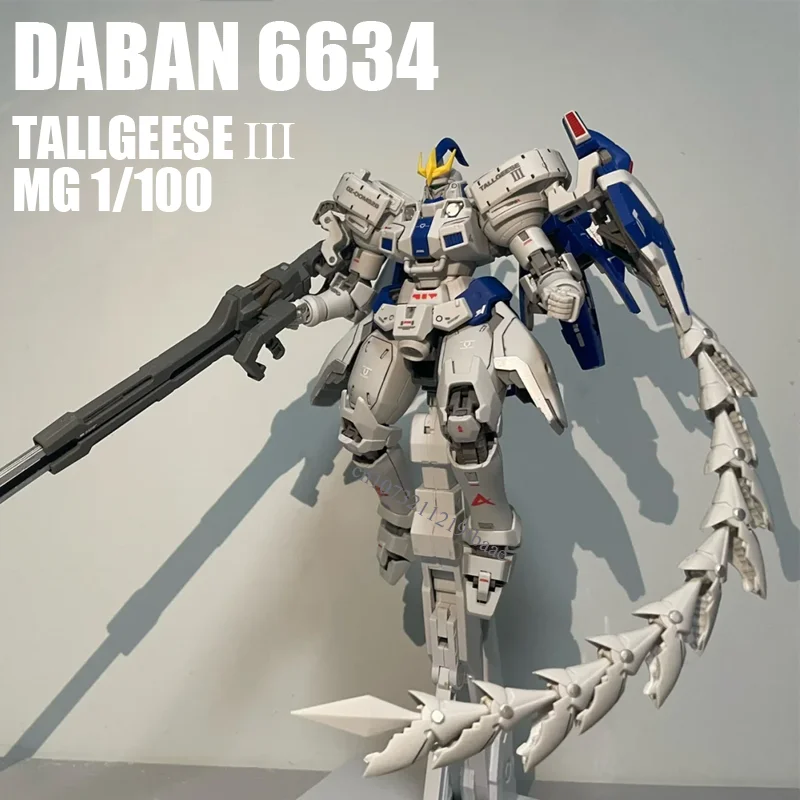 

DABAN 6634 TALLGEESE 3 MG 1/100 TALLGEESE Ⅲ Toy OZ-00MS2 Assembly Model Kit Toys Action Figures Robot Mecha Kids Gifts