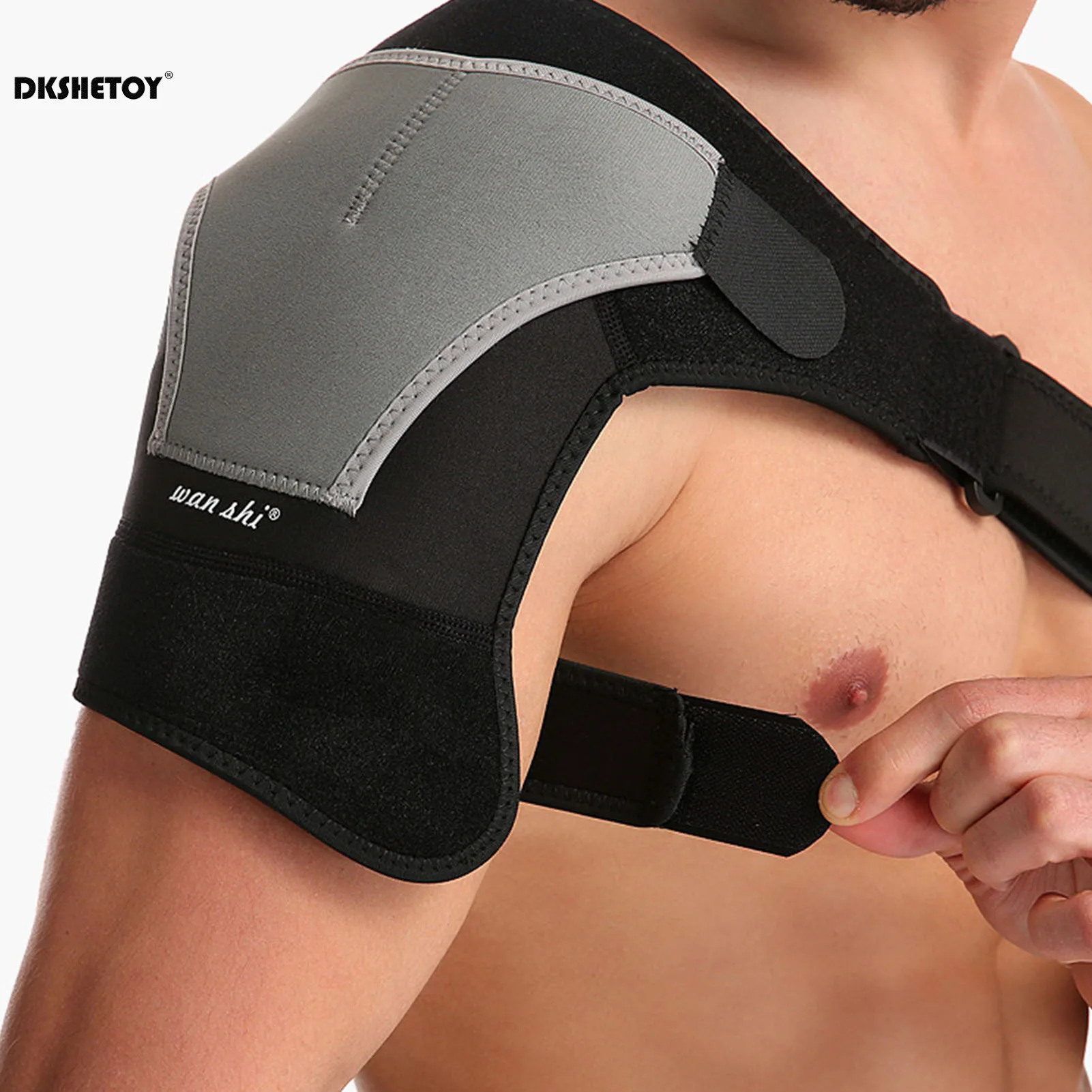 Adjustable shoulder support Brace Orthopedic Belt for Pain Relief Bandage sleeve Sports Gym Stretch Compression Sleeves Guard